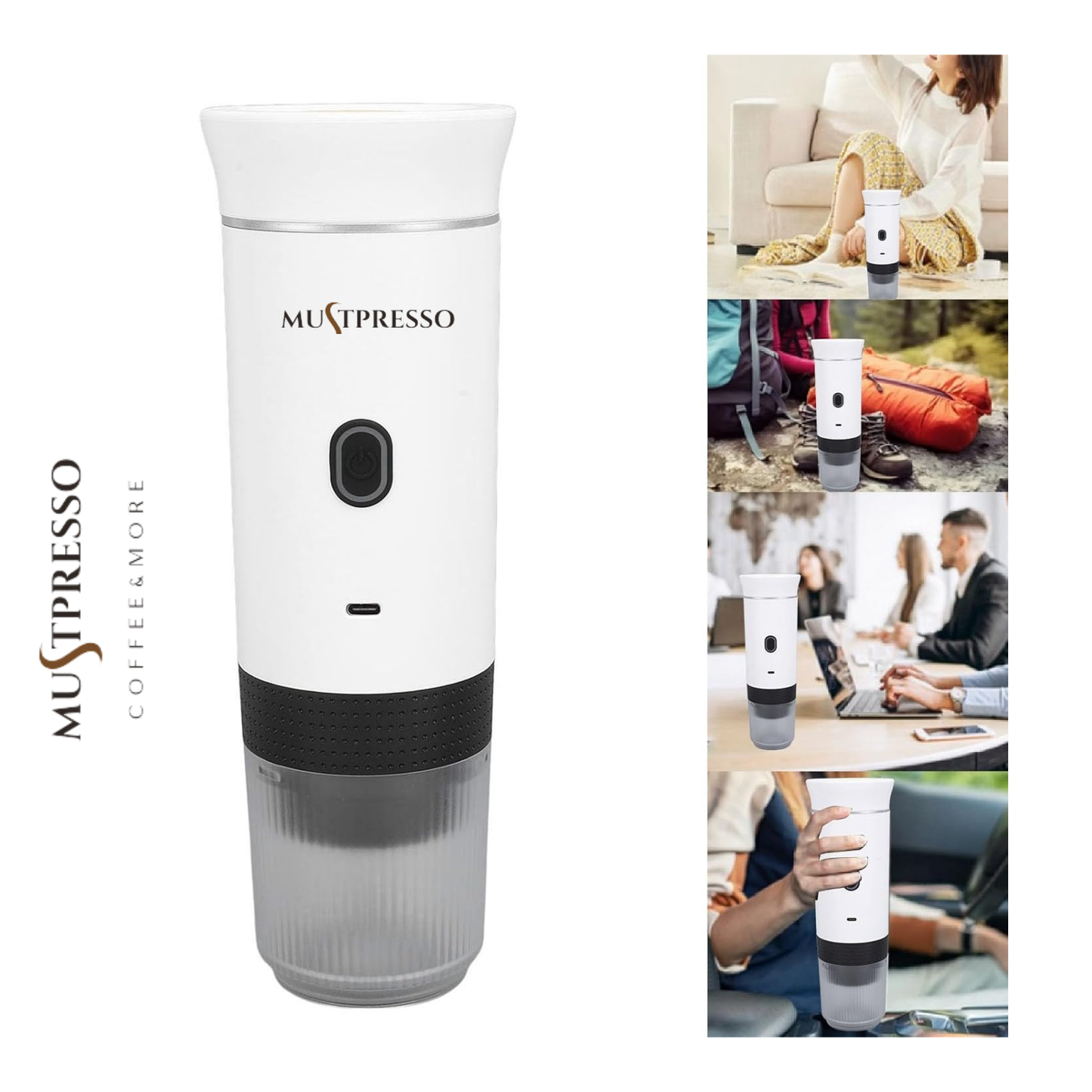 MUSTPRESSO Nova Taşınabilir Kahve Makinesi